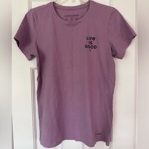 Life Is Good Drinks Well With Others T Shirt